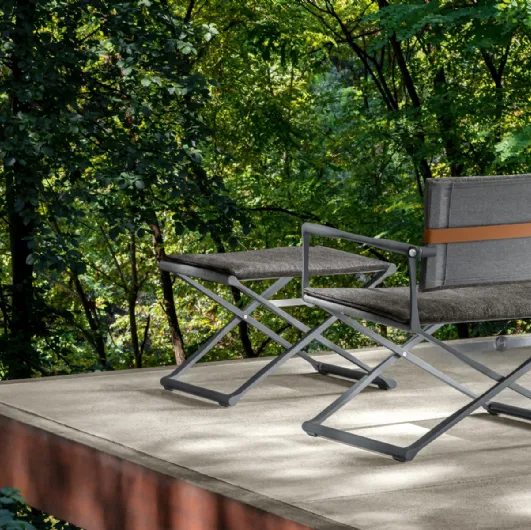 Armchair and Ottoman Riviera by Talenti