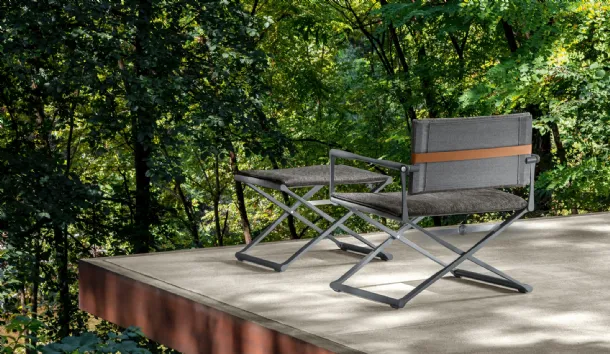 Armchair and Ottoman Riviera by Talenti