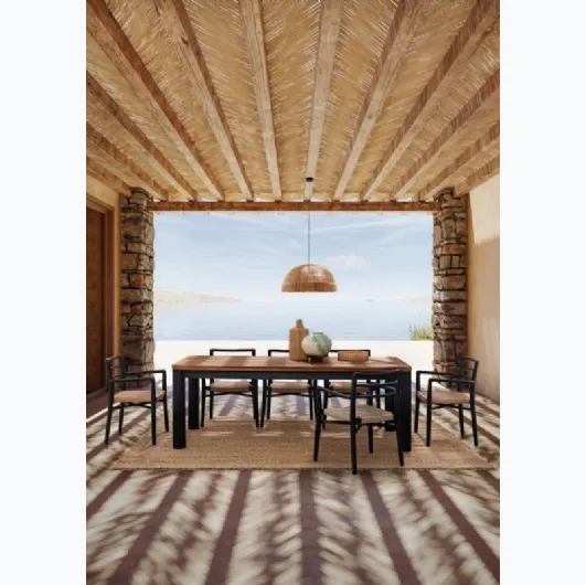 Roderick wooden table by Bizzotto.