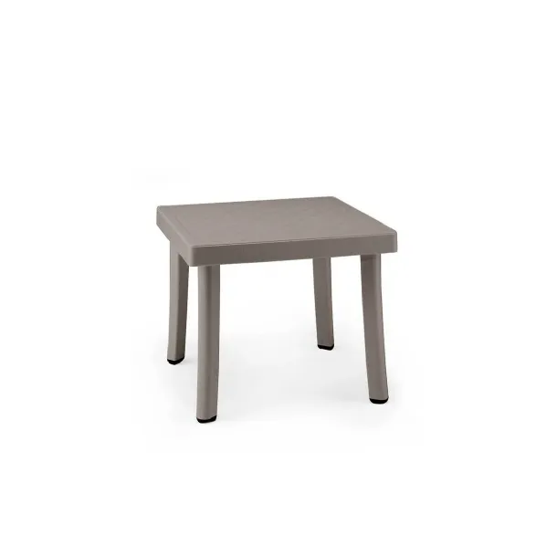 Square outdoor coffee table in polypropylene Rodi by Nardi
