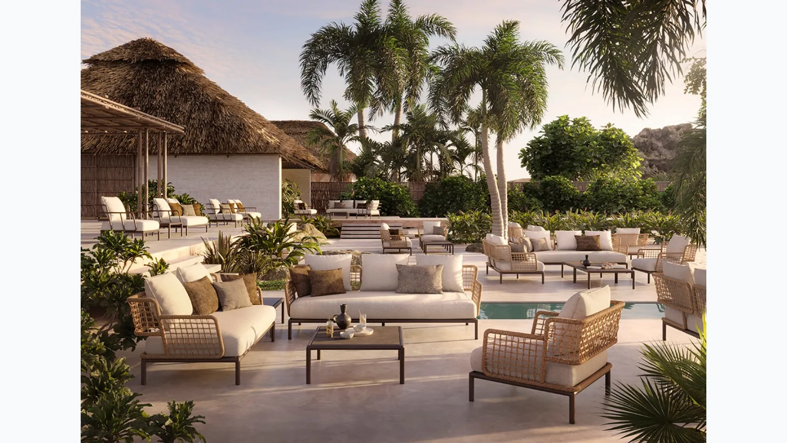 Saint Martin outdoor furniture by Emu