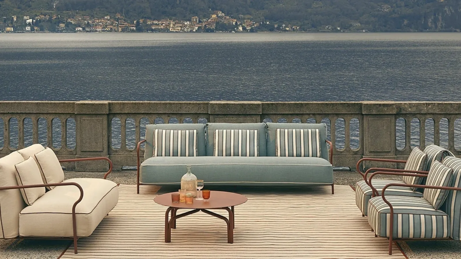Outdoor furniture Salò by Unopiu