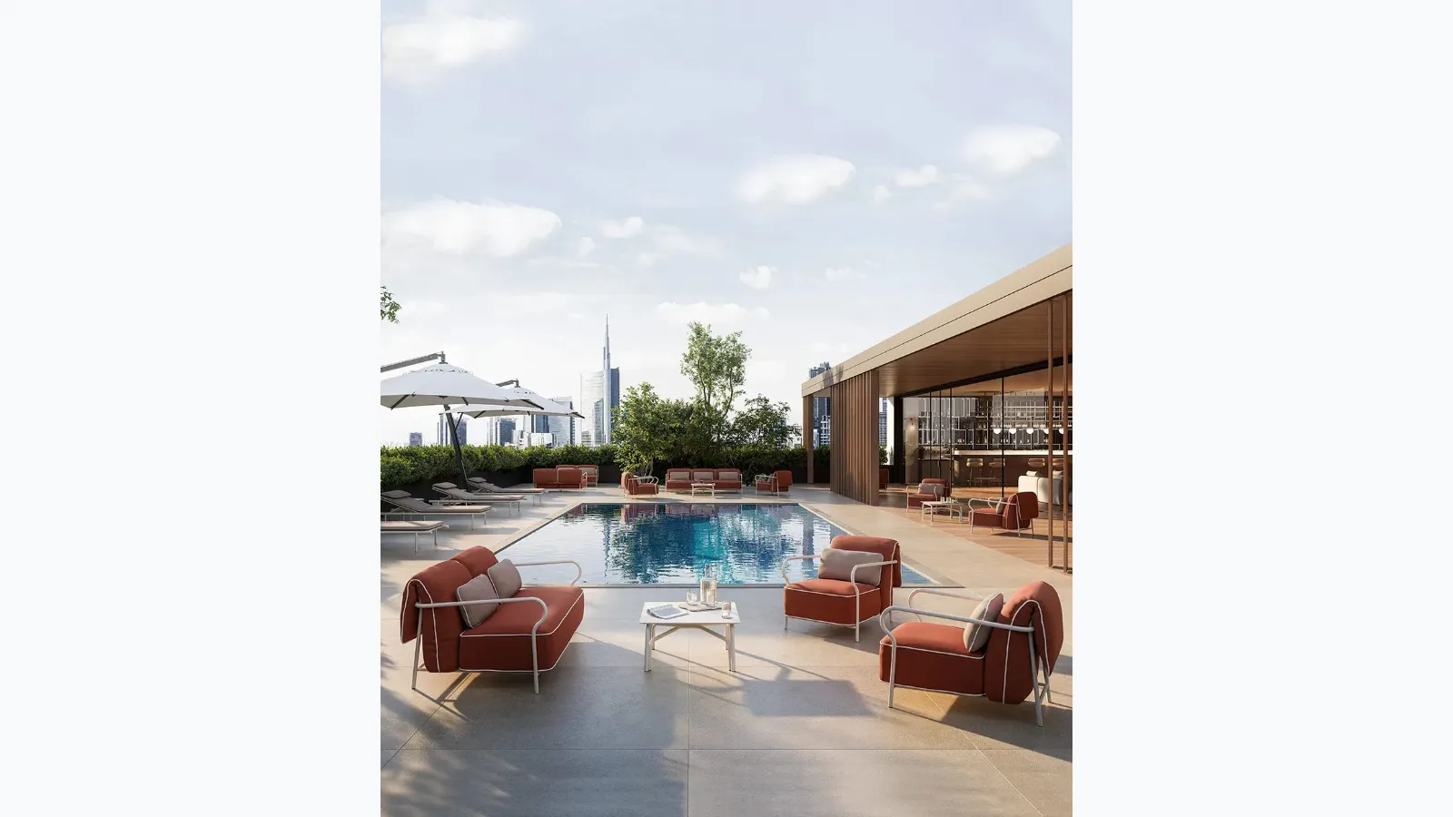 Salò outdoor furniture by Unopiu