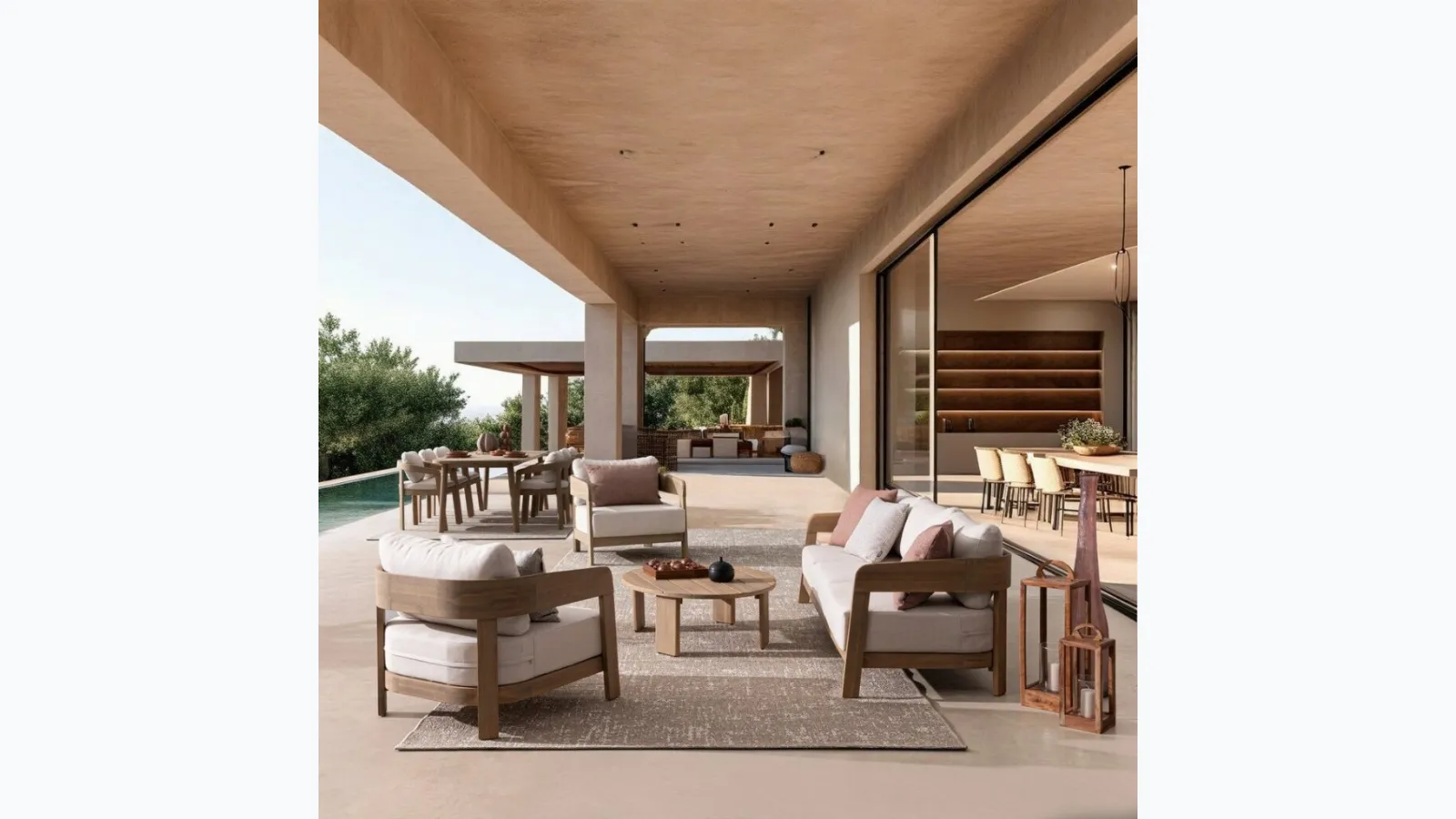 Pablo Living Room by Bizzotto