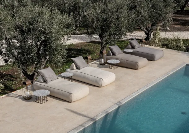 Sunbed Shape Outdoor by Flexteam.