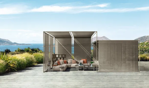 Talenti's fabric Gazebo Skyline.