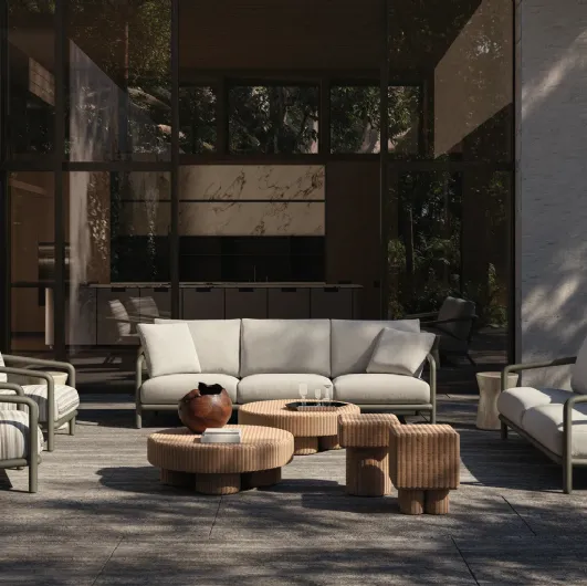 Soleva outdoor furniture by Molteni & C