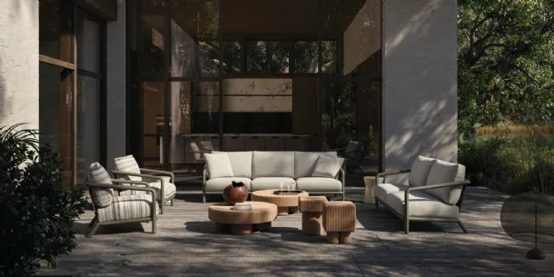 Soleva outdoor furniture by Molteni & C