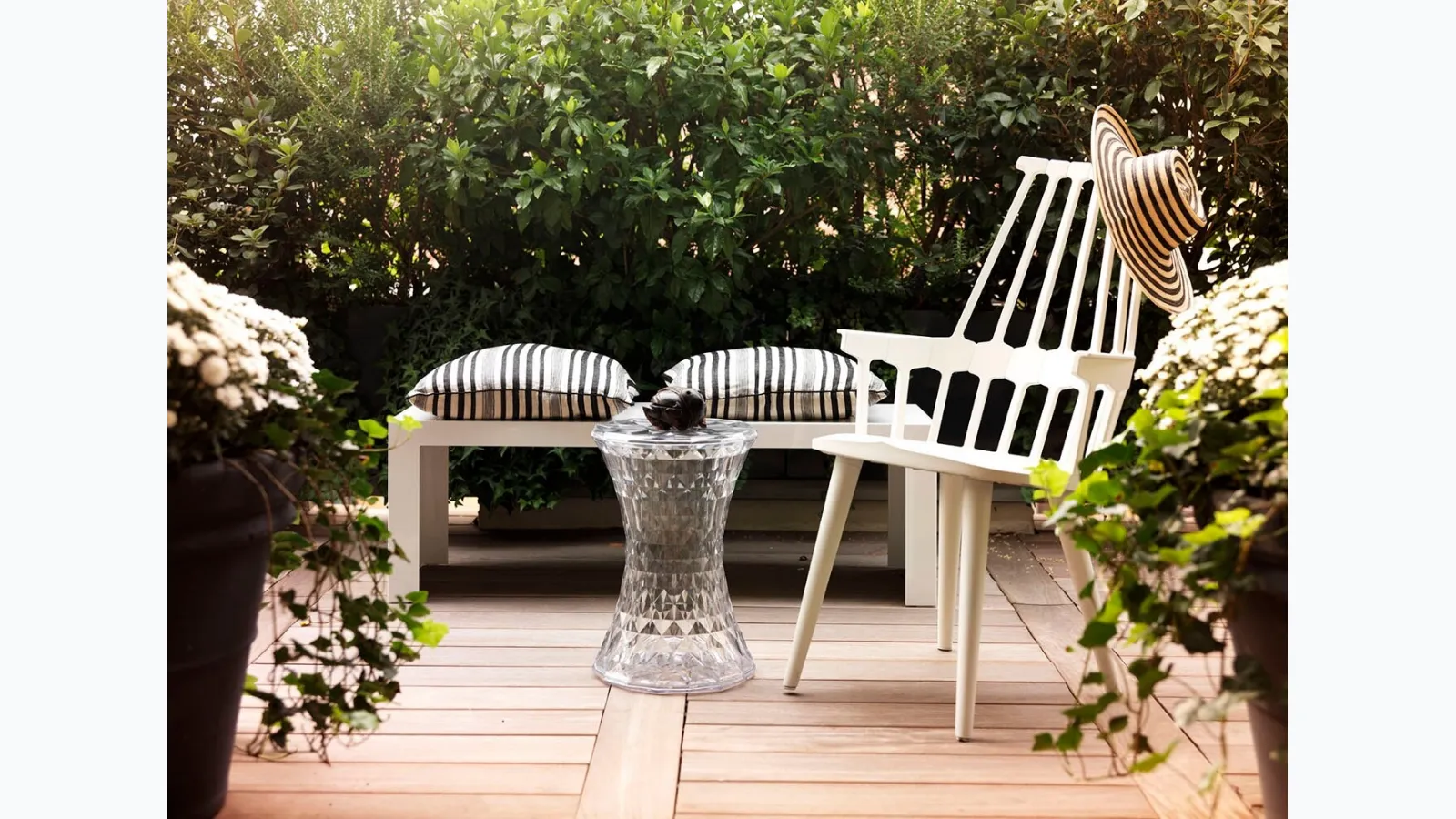Stone table by Kartell