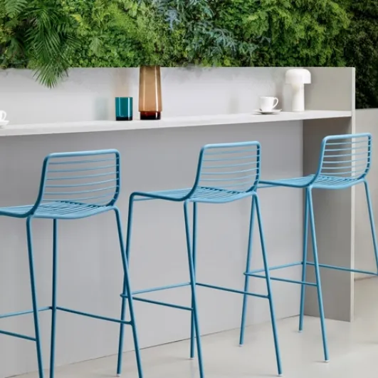Summer metal stool by Scab Design