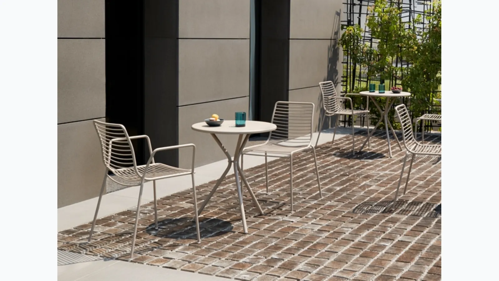 Summer garden table and chairs by Scab Design.