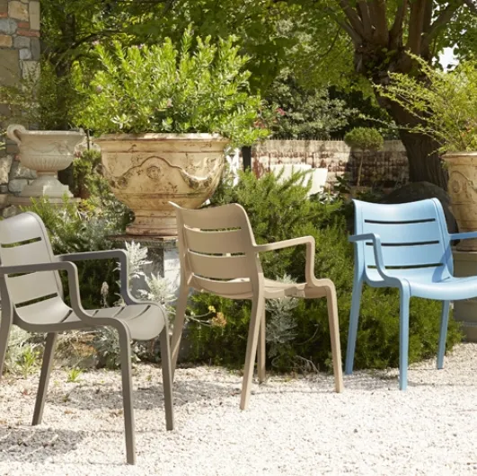 Outdoor plastic chair Sunset by Scab Design