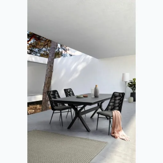 Chair in rope Tablita by Bizzotto