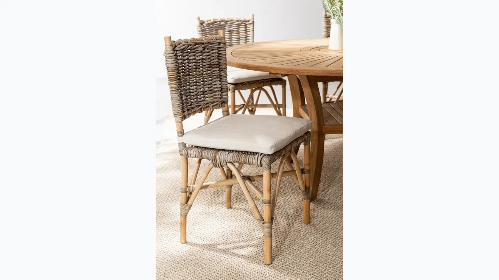 Rattan chair Tarifa by Bizzotto