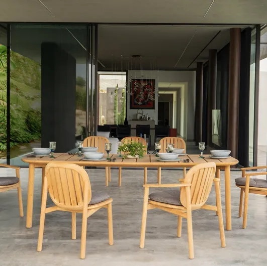 Table and chair Twins by Emu