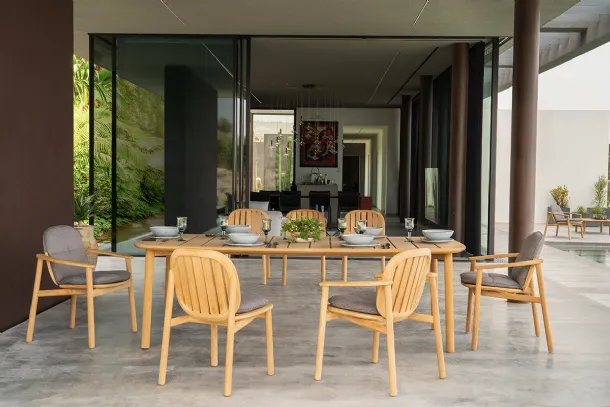 Table and chair Twins by Emu