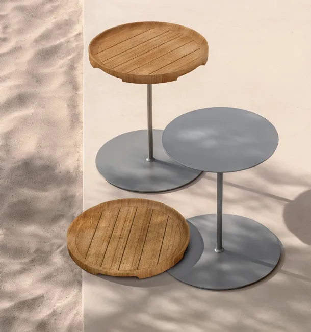 Aluminum coffee table Tender by Ethimo