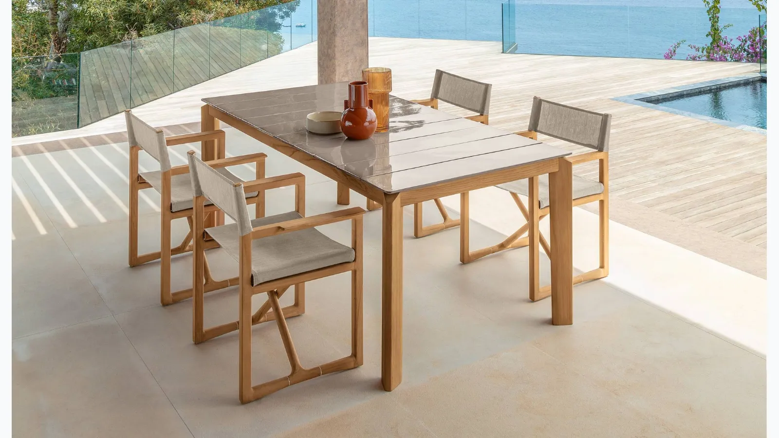 Table and chairs Thea by Talenti