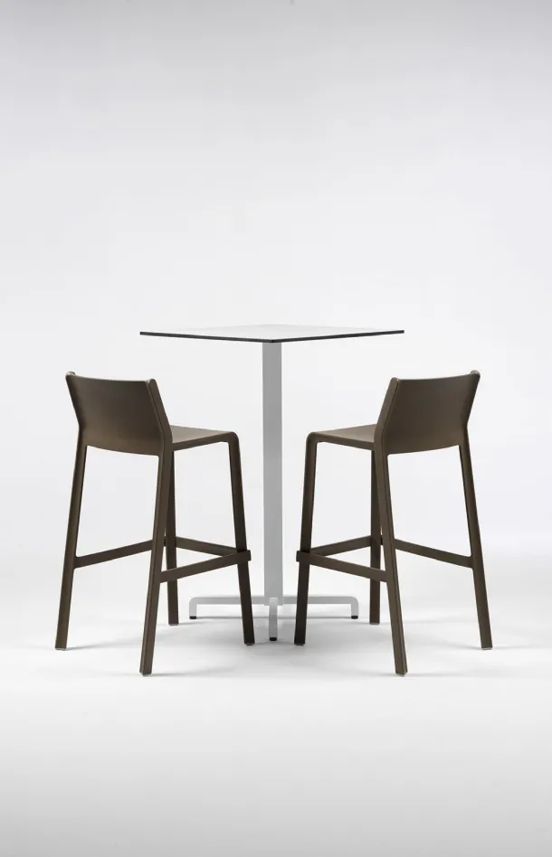 Outdoor polypropylene stool Trill Stool by Nardi.