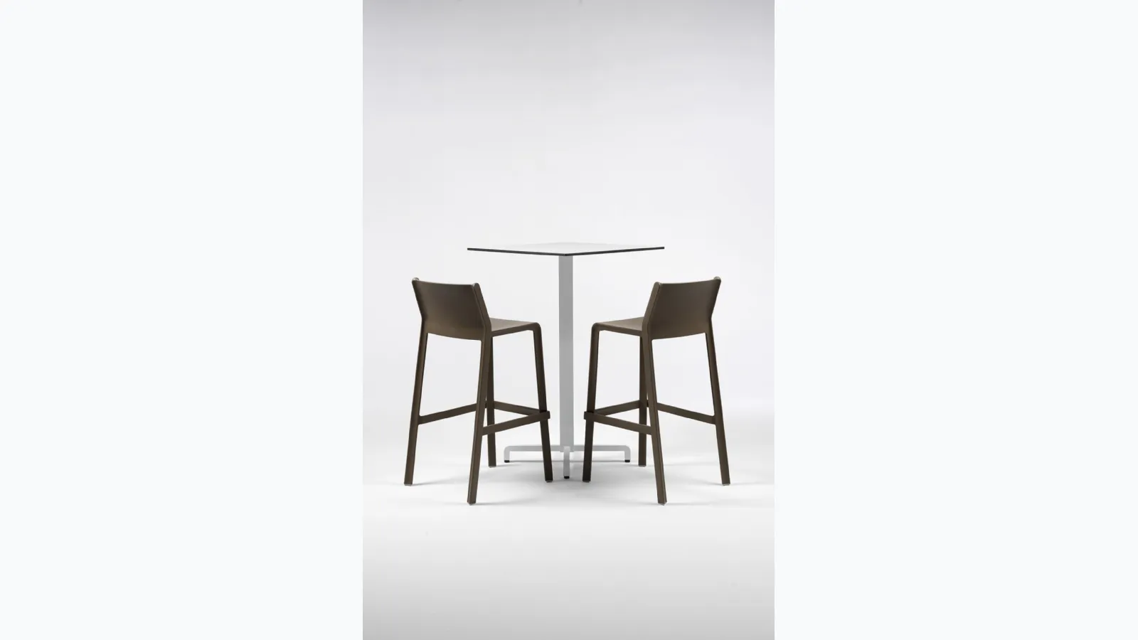 Outdoor polypropylene stool Trill Stool by Nardi.