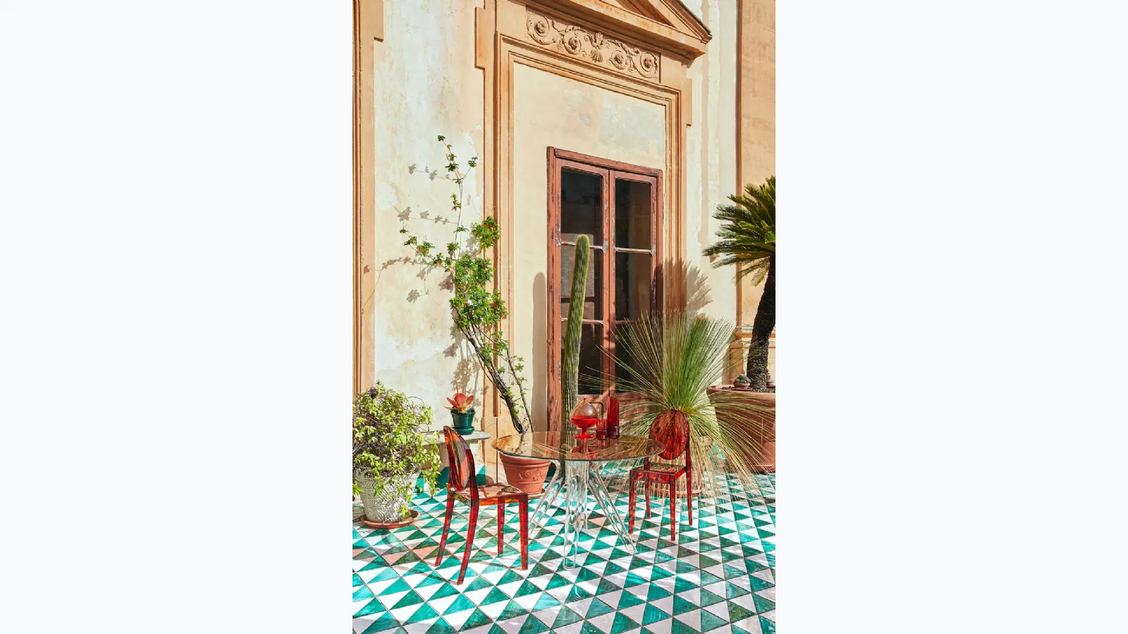 Victoria Ghost chair by Kartell