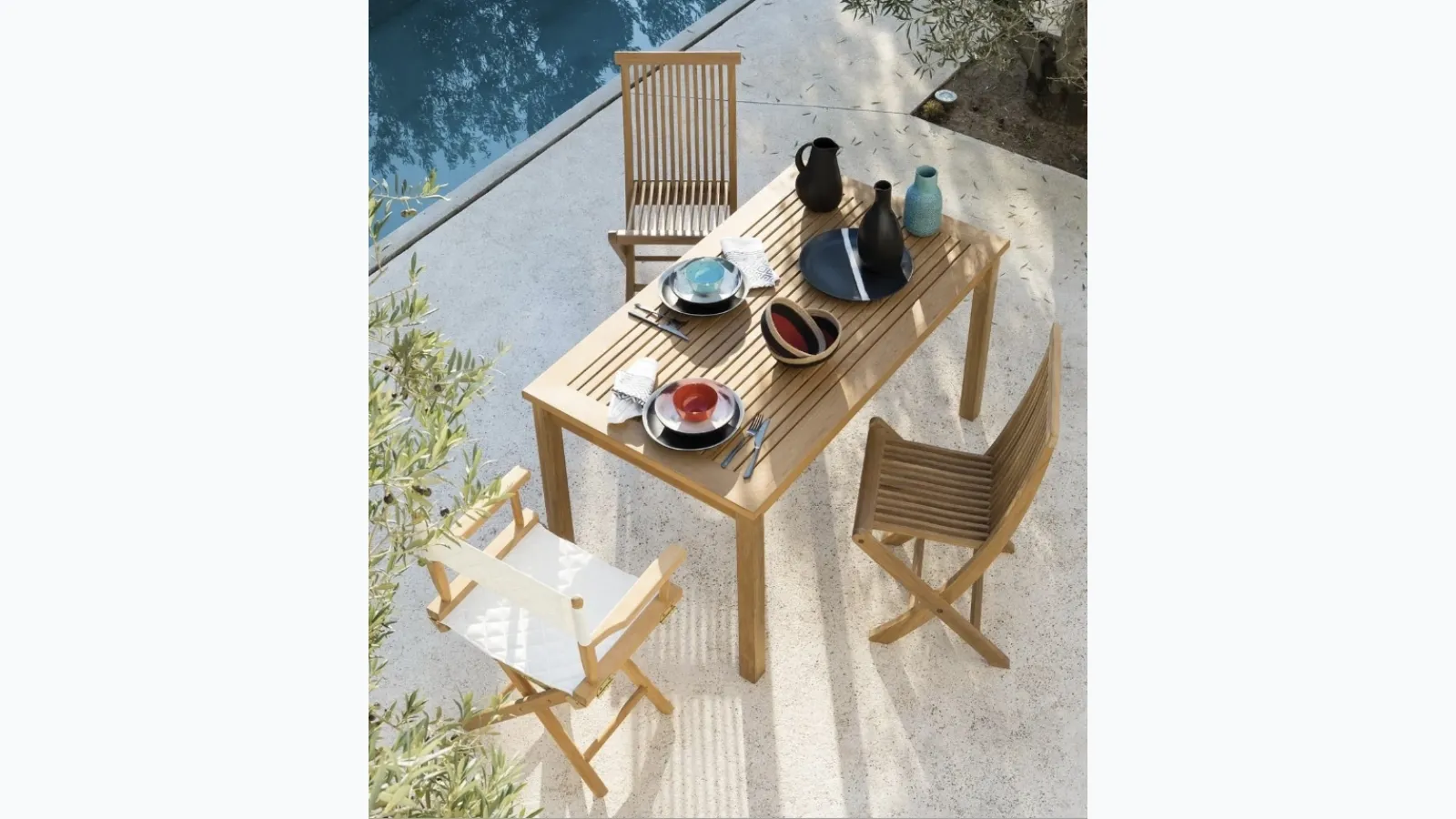 William Table and Chairs by Unopiu