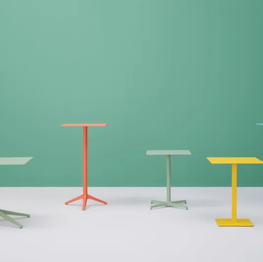 Outdoor coffee table Ypsilon 4 by Pedrali