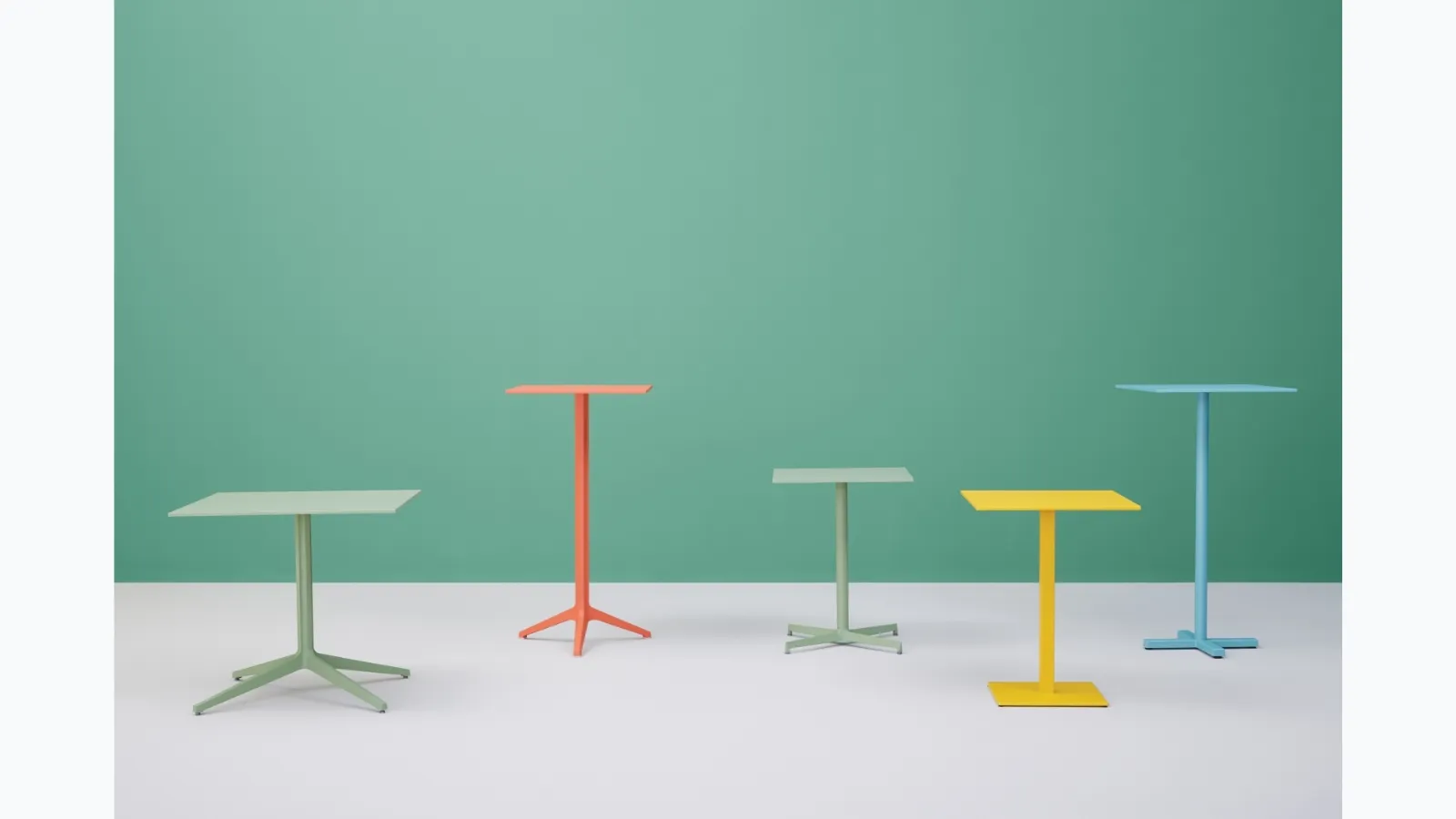 Outdoor coffee table Ypsilon 4 by Pedrali