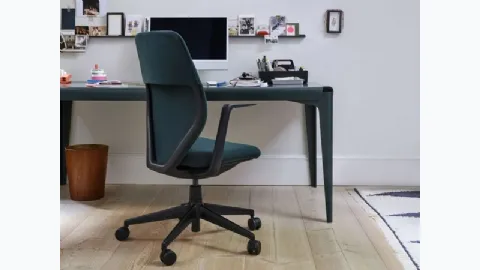 Operative chair in Vitra's ACX Light fabric.