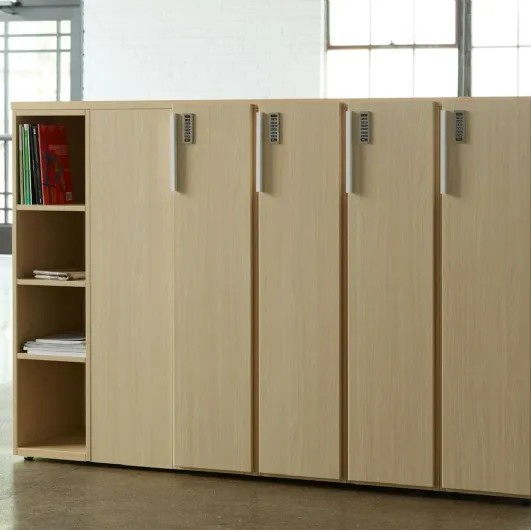Mobile office Anchor Lockers by Knoll