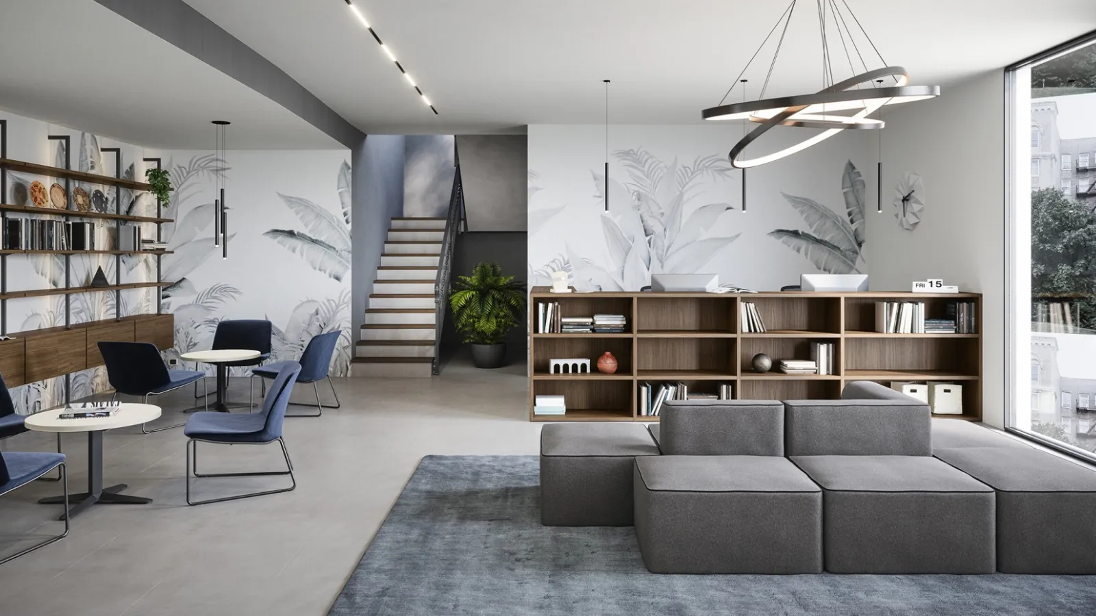 Reception Desk 14B by Cinquanta3.