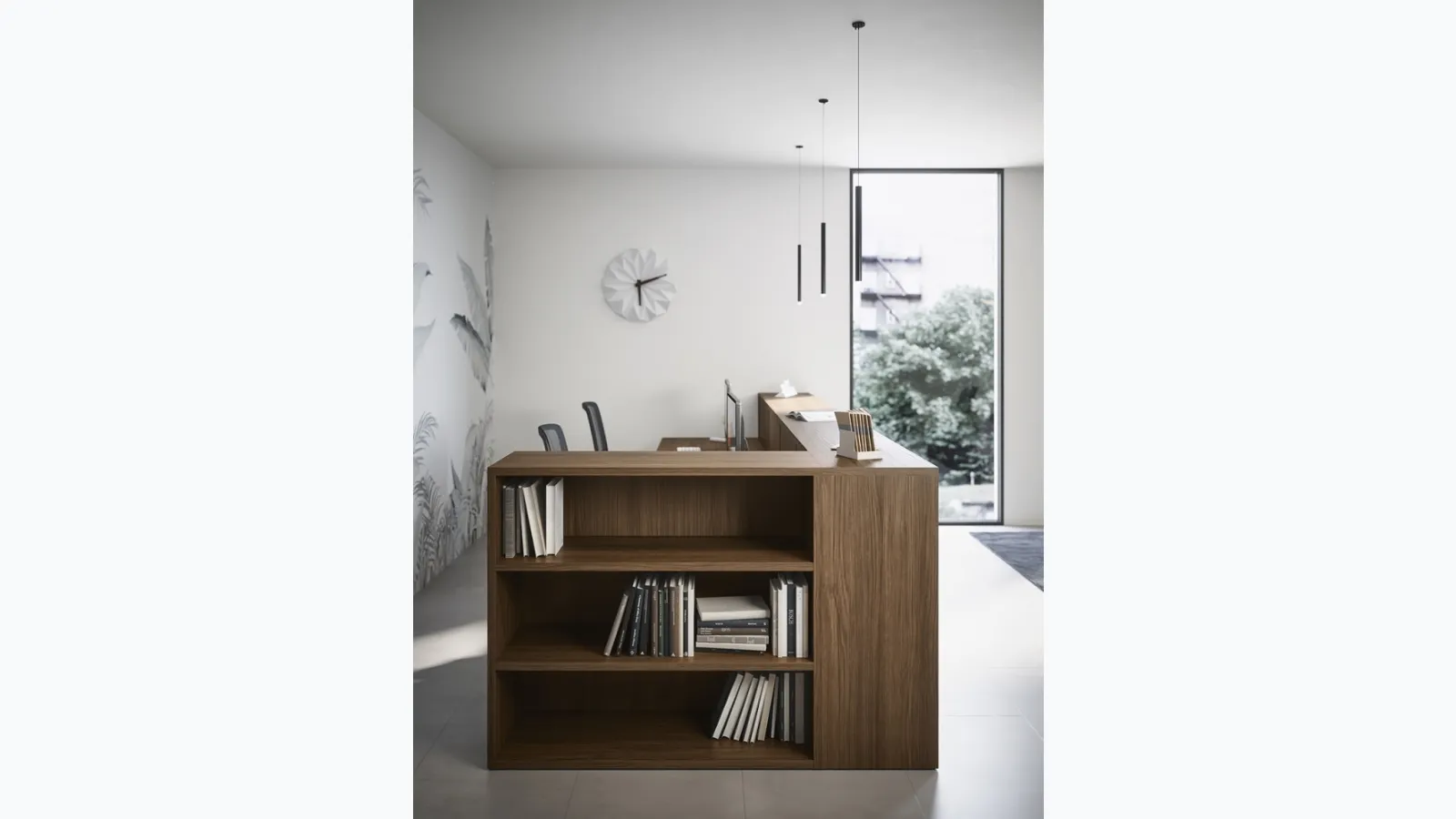 Reception Desk 14B by Cinquanta3