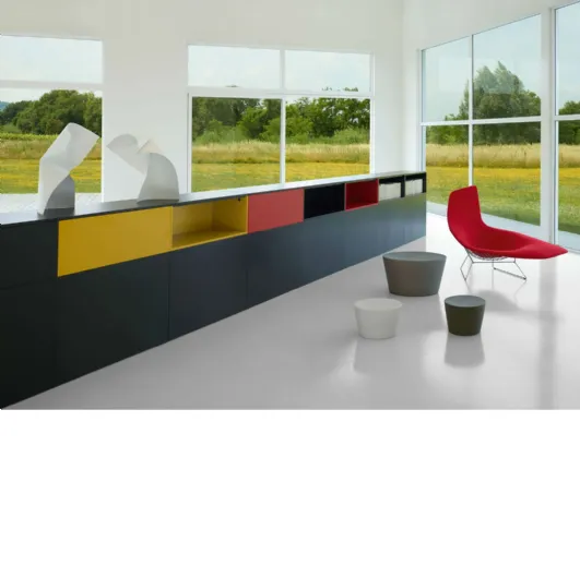 Colourfold Low Cabinet by Knoll Mobile Office