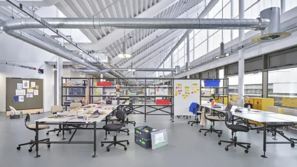 Vitra's Comma Executive Desk