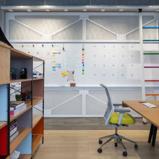 Eames Storage Bookcase by Vitra: Mobile office library
