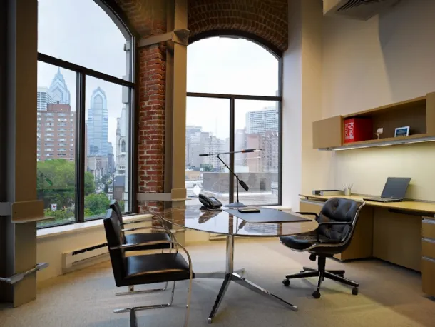 Knoll Executive Desk Florence Oval by Knoll