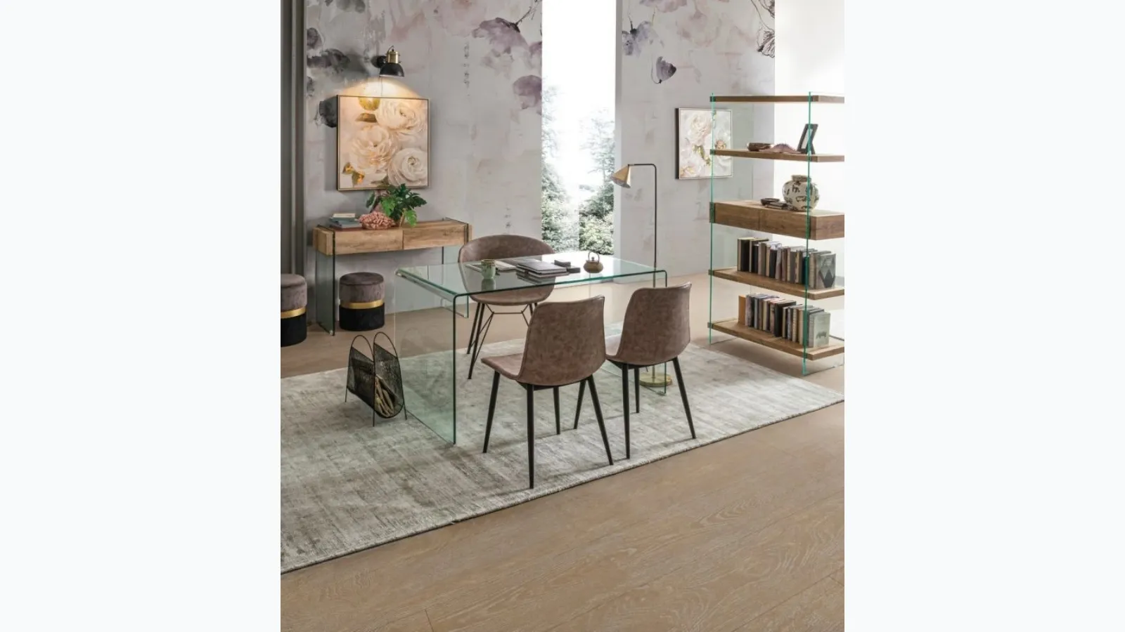 Iride Executive Desk by Bizzotto