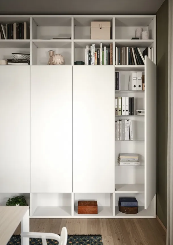 Mobile Office Bookcase 05A by Cinquanta3