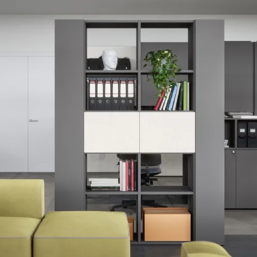 Mobile Office Bookcase 05B by Cinquanta3