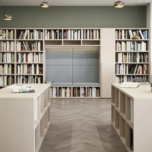 Mobile Office Bookshelf 16A by Cinquanta3