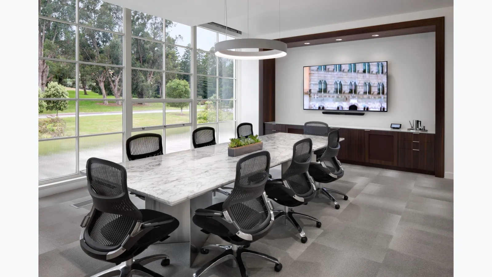 LSM Conference Table by Knoll Operational Desk