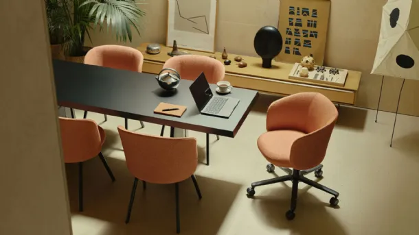 Mikado Armchair by Vitra, operational seating.