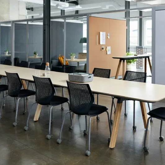 Knoll's MultiGeneration Guest Seating.