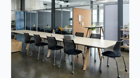 Knoll's MultiGeneration Guest Seating.