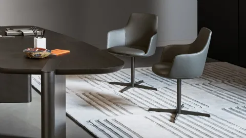 Guest chair Newton Low by Bonaldo