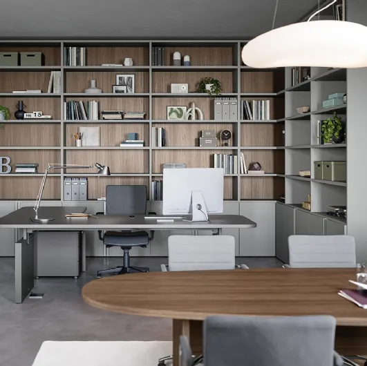 Executive Desk 02C by Cinquanta3