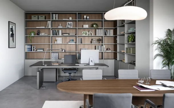 Executive Desk 02C by Cinquanta3