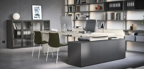 Executive Desk 10B by Cinquanta3