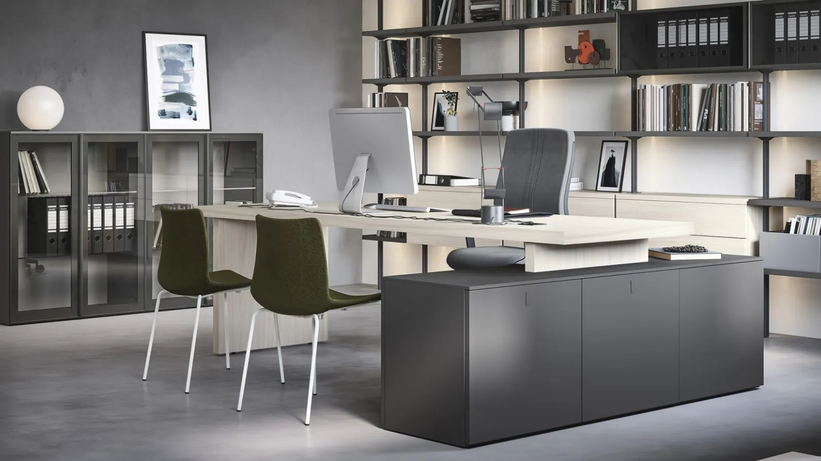 Executive Desk 10B by Cinquanta3