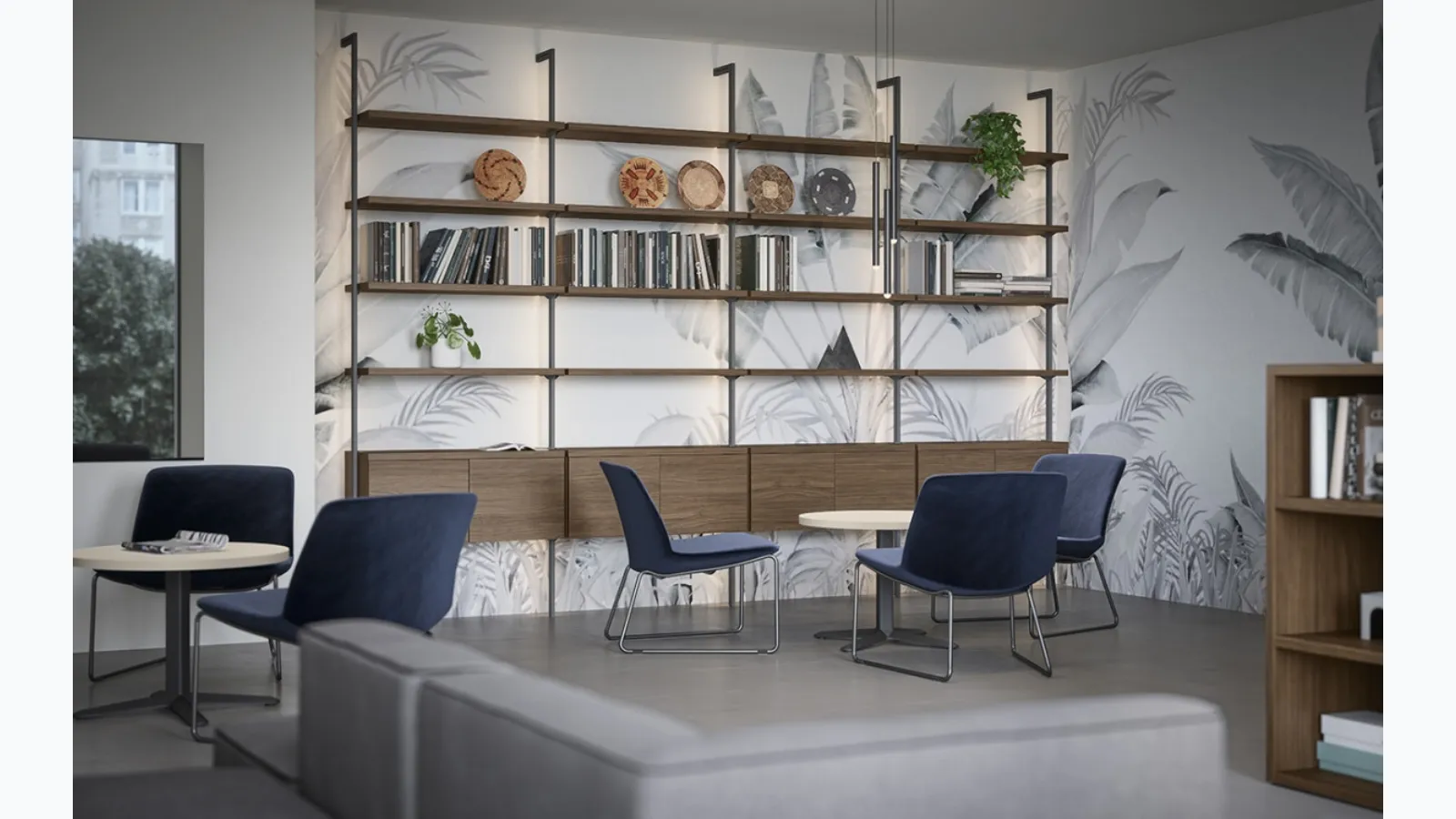 Sneek lounge waiting chair by Cinquanta3